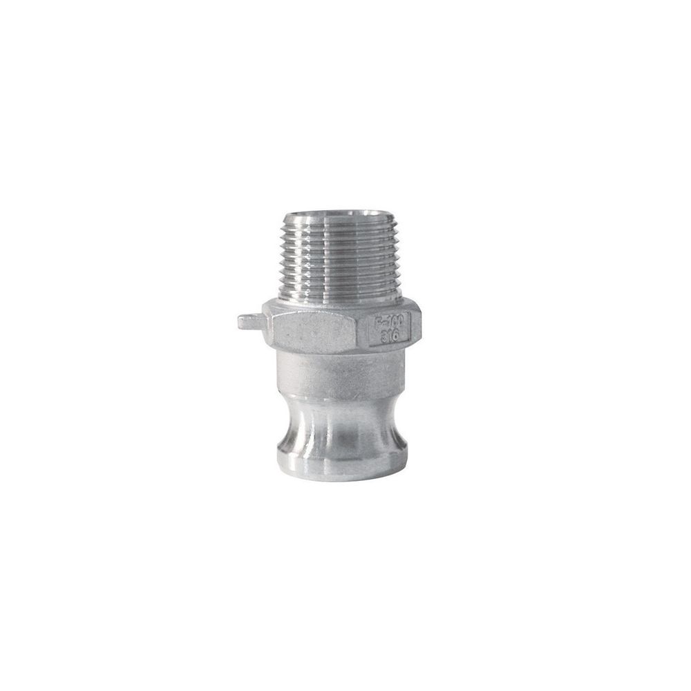 Raccord camlock male - embout fileté male en aluminium - type f - ø a: 1/2''____
