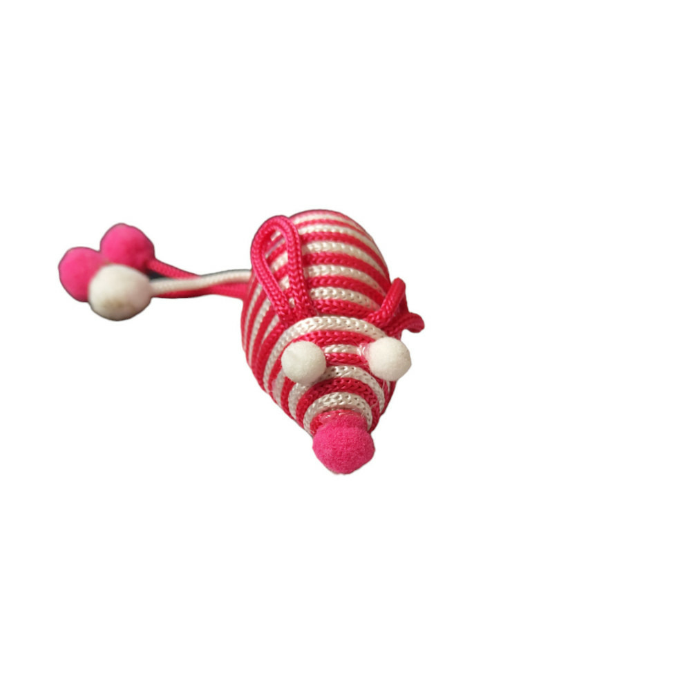 Jouet pour chat souris avec hochet 8 cm