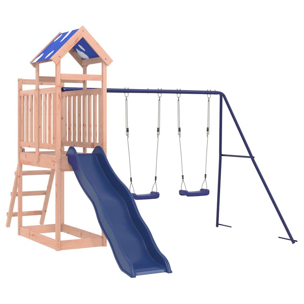 Aire de jeux d'extérieur bois massif de douglas
