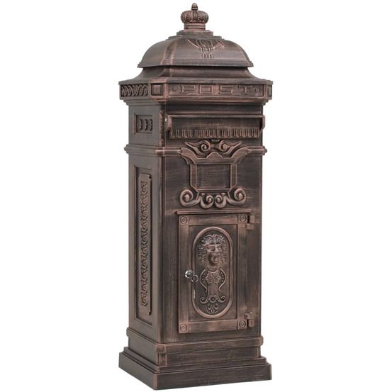 BOITE AUX LETTRES A PILIER A 5-(865419)