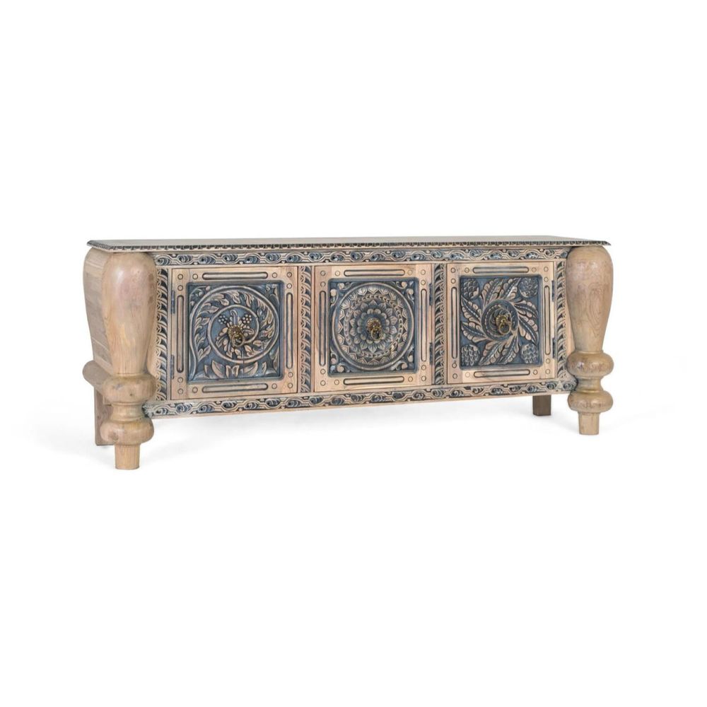 Buffet bois marron - décoration d'autrefois