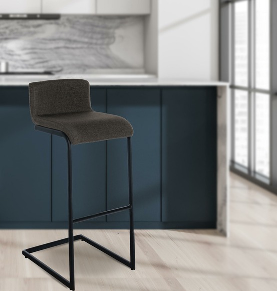 Tabouret de bar newport tissu b