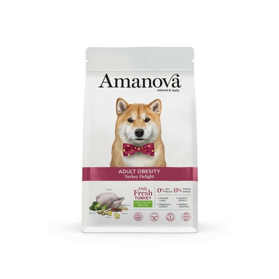 Croquettes chien surpoids dinde perte de poids 2 kg