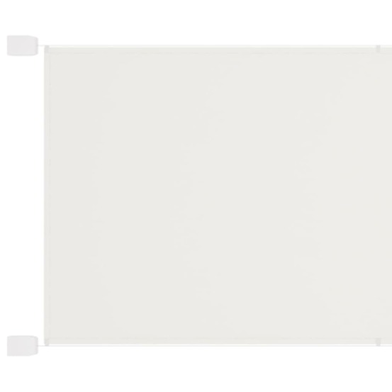 Auvent vertical 100x1000 cm tissu oxford blanc