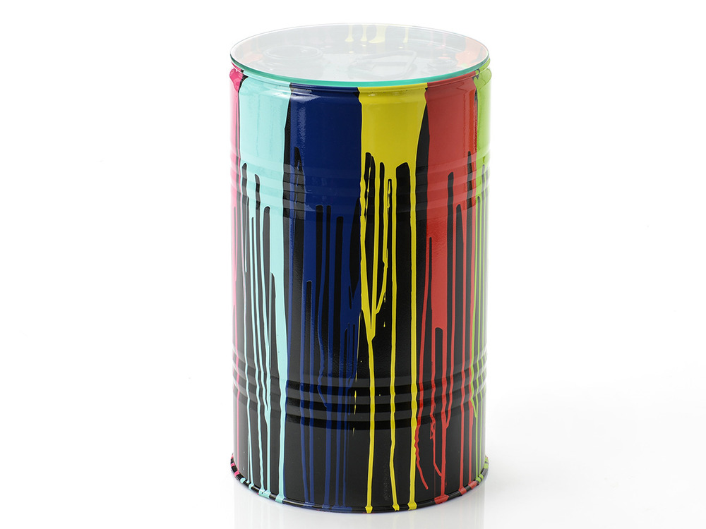 Tonneau trash noir 50 cm