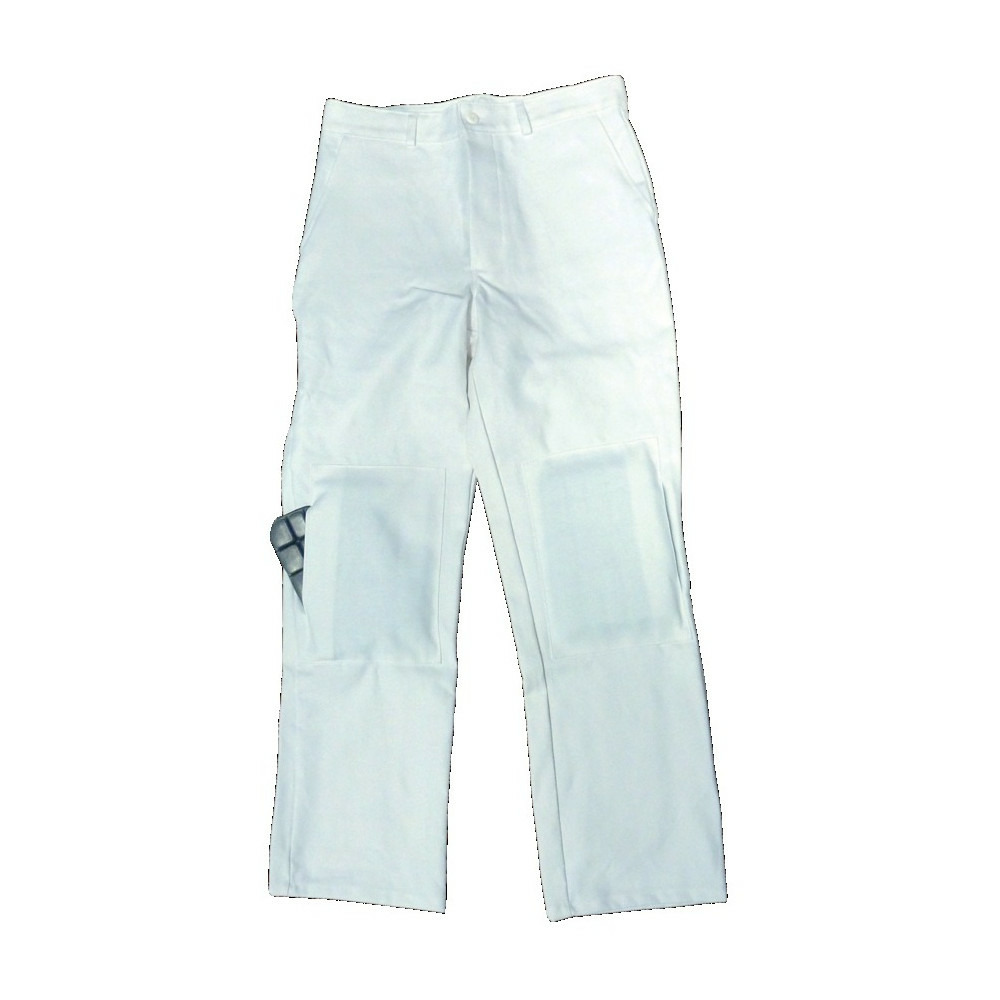 Pantalon de chantier® en coton blanc t56 muzelle dulac 100pn10bc56