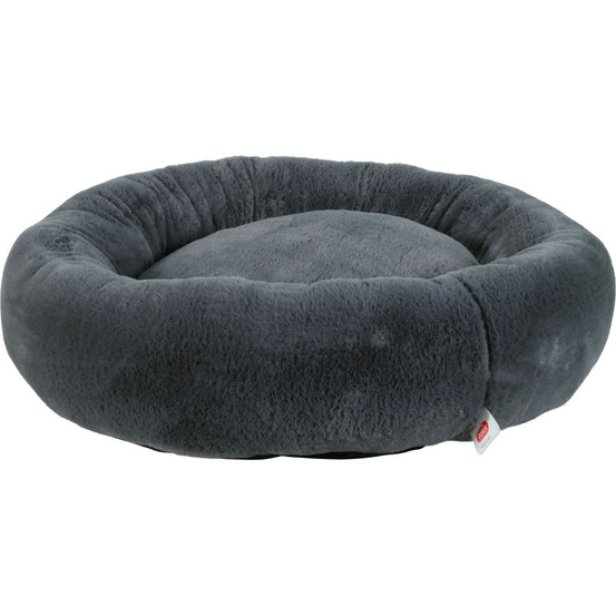 Coussin noé ø 50 cm gris a poils court pour petits chiens ou chats.