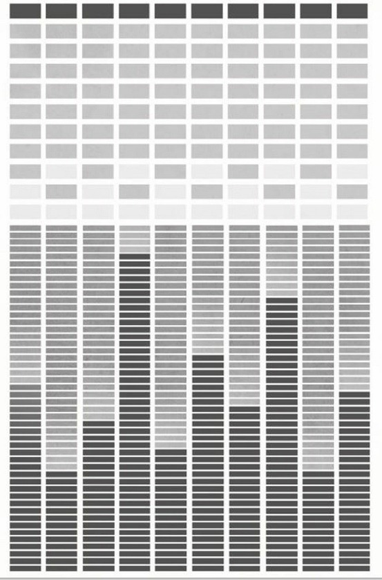 Tapis d'intérieur sono 80 x 150 cm - gris