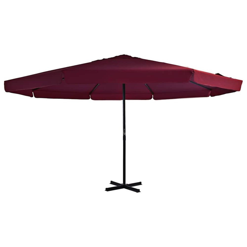 PARASOL AVEC MAT EN ALUMINIU 2-(867980)