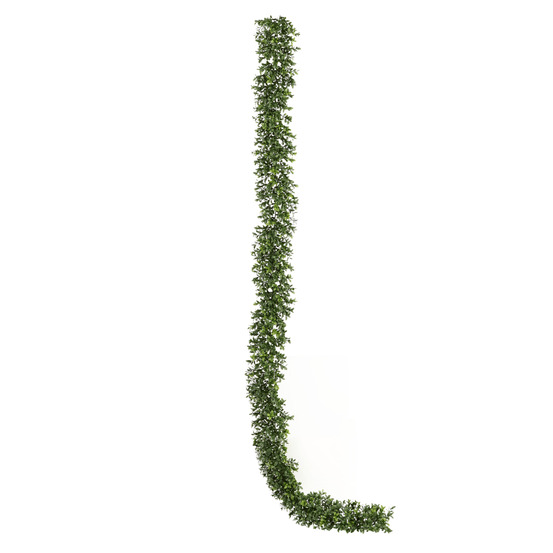 Guirlande de buis artificielle 180cm uv deluxe