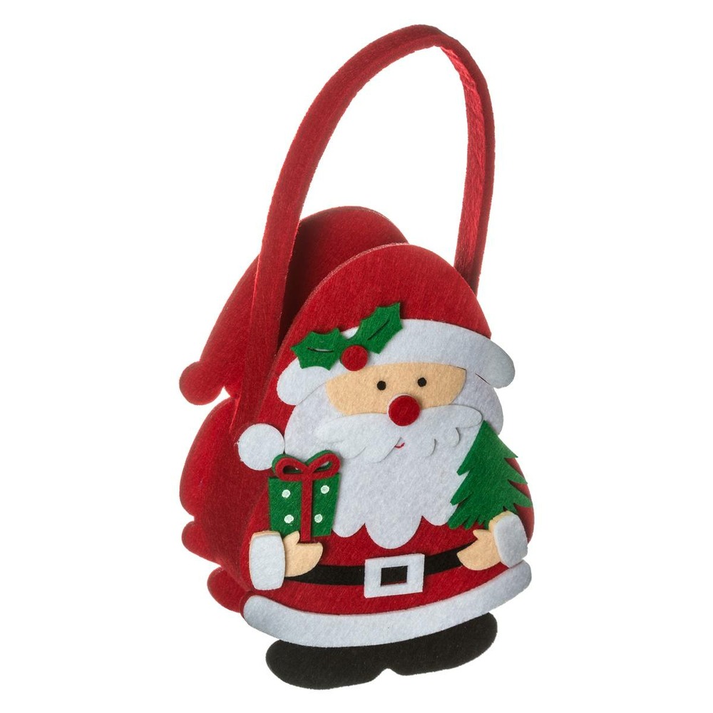 Décoration feutrine père noël