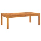 Table basse 100x50x33 cm bois d'acacia massif