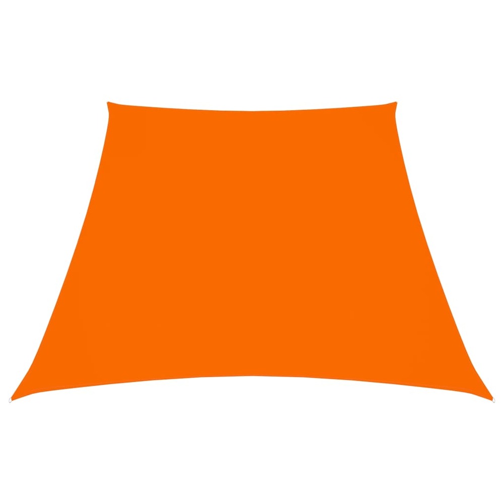 Voile toile d'ombrage parasol tissu oxford trapèze 2/4 x 3 m orange
