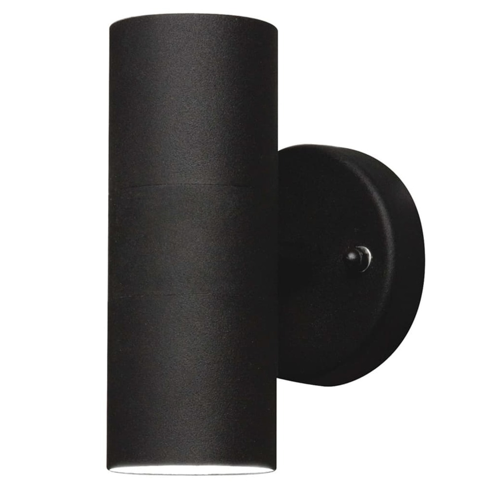 Applique murale modena en bas et en haut noir mat