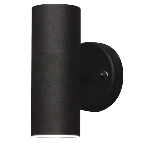 Applique murale modena en bas et en haut noir mat