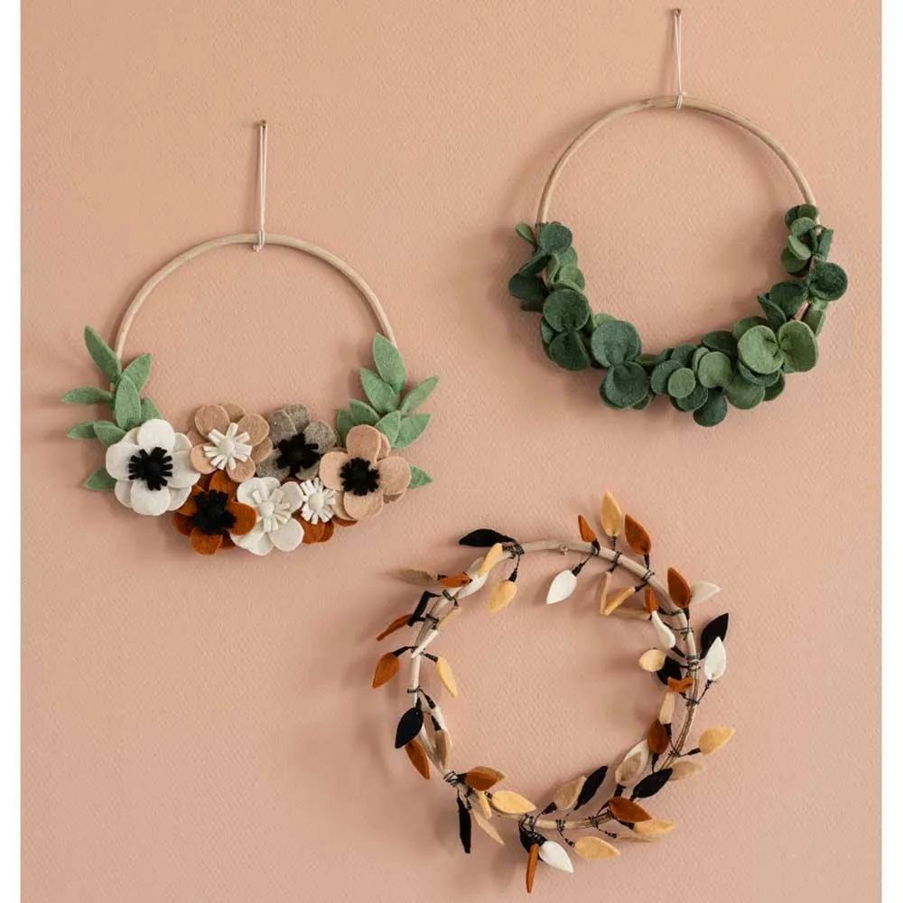 Kidsdepot couronne décorative feuilles