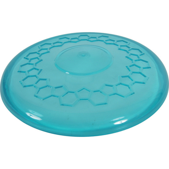 Disque volant pop ø 23 cm jeux pour chiens ,turquoise.