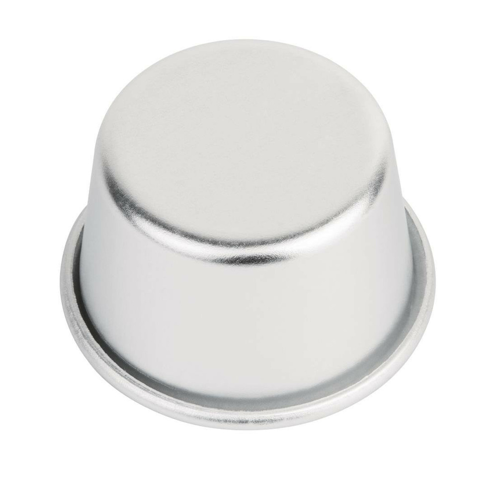 Moules à dariole en aluminium 65ml - lot de 6 - vogue