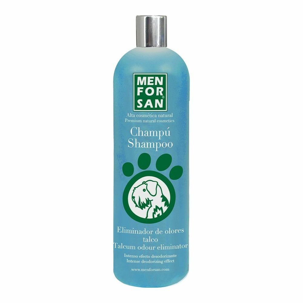 Shampooing menforsan chien talc en poudre élimination des odeurs 1 l