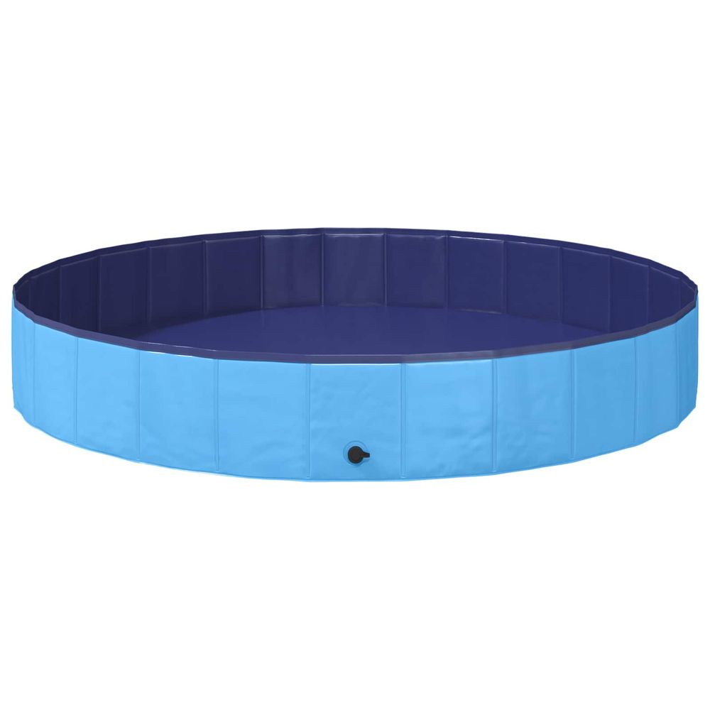 Piscine pour chien ø200 x 30 cm pvc épais bleu