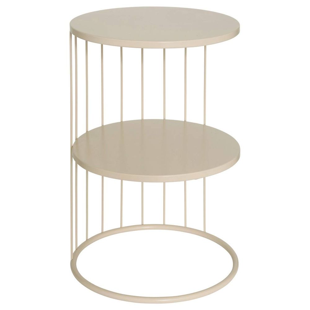 Table d'appoint kobu taupe