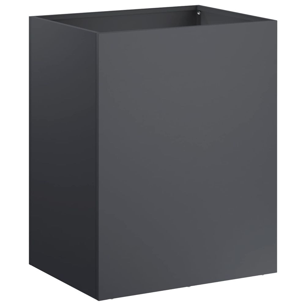 Cache-pot de jardin anthracite 40 x 30 x 50 cm