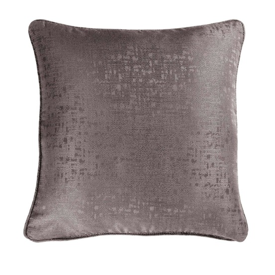 Coussin passepoil adamo taupe 60 x 60 cm