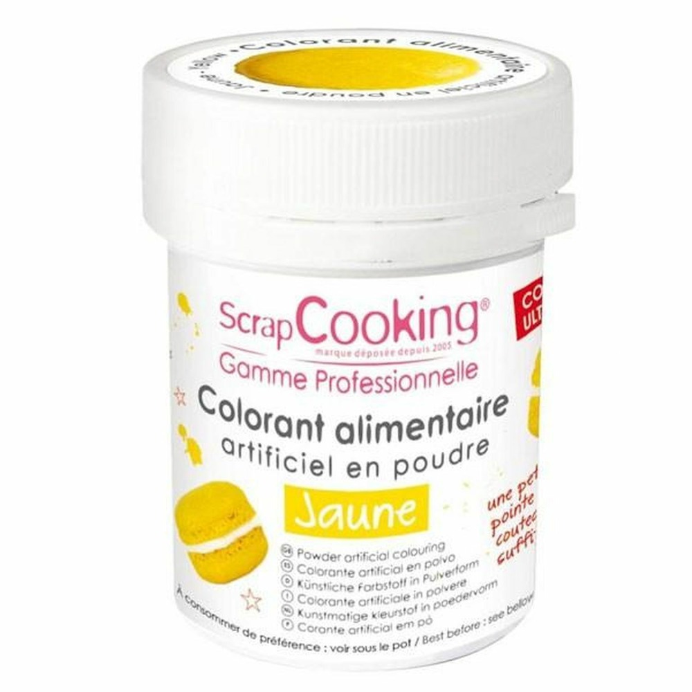 Colorant alimentaire en poudre 15 g - jaune