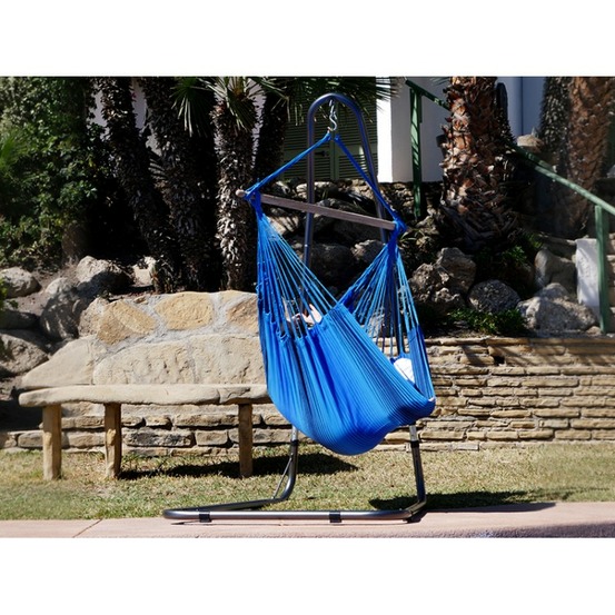 Hamac chaise azur xxl + support soledad
