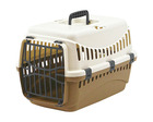 Boîte de transport plastique chats, lapins • caisse de transport