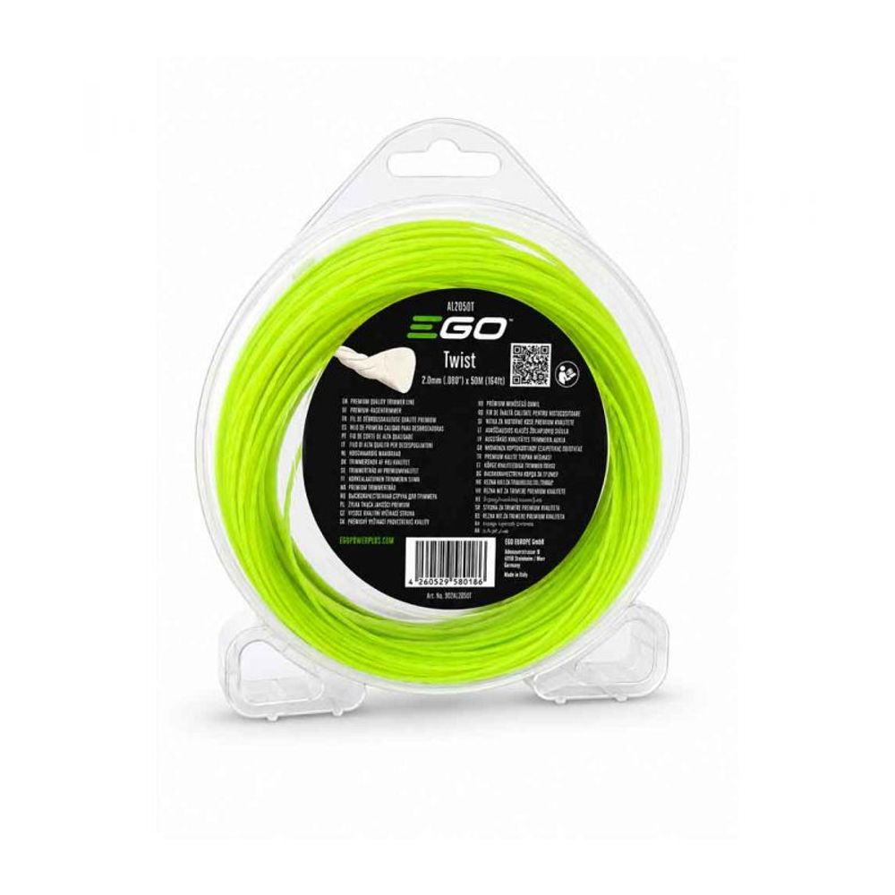 Bobine fil débroussailleuses 2 mm 50 mètres ego power al2050t