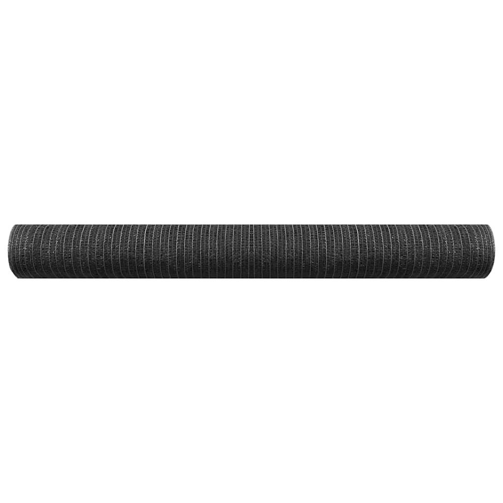 Filet brise-vue anthracite 2x25 m pehd 150 g/m²