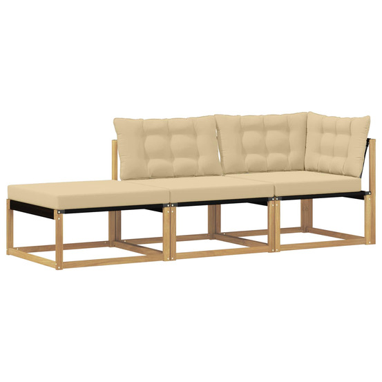 Unité de canapé sectionnel blanc 241,5 x 83 x 73 cm