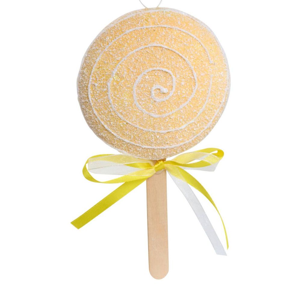 Suspension de sapin sucette pastel 18 cm
