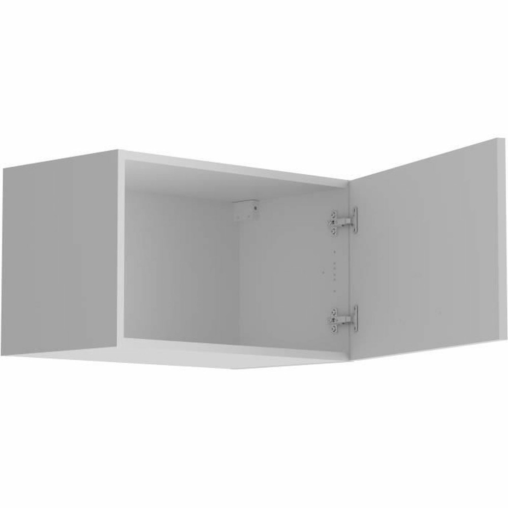 Meuble haut court 1 porte - blanc - 60 x 36 x hauteur 35 cm