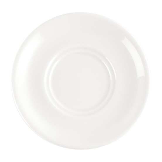 Soucoupes blanches 150 mm churchill - lot de 24