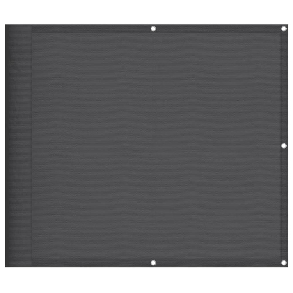 Écran de balcon anthracite 90x700 cm 100% polyester oxford