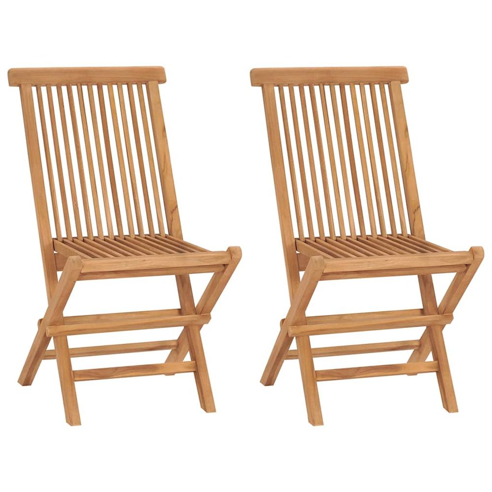 CHAISES PLIABLE DE JARDIN 2 10-(869232)