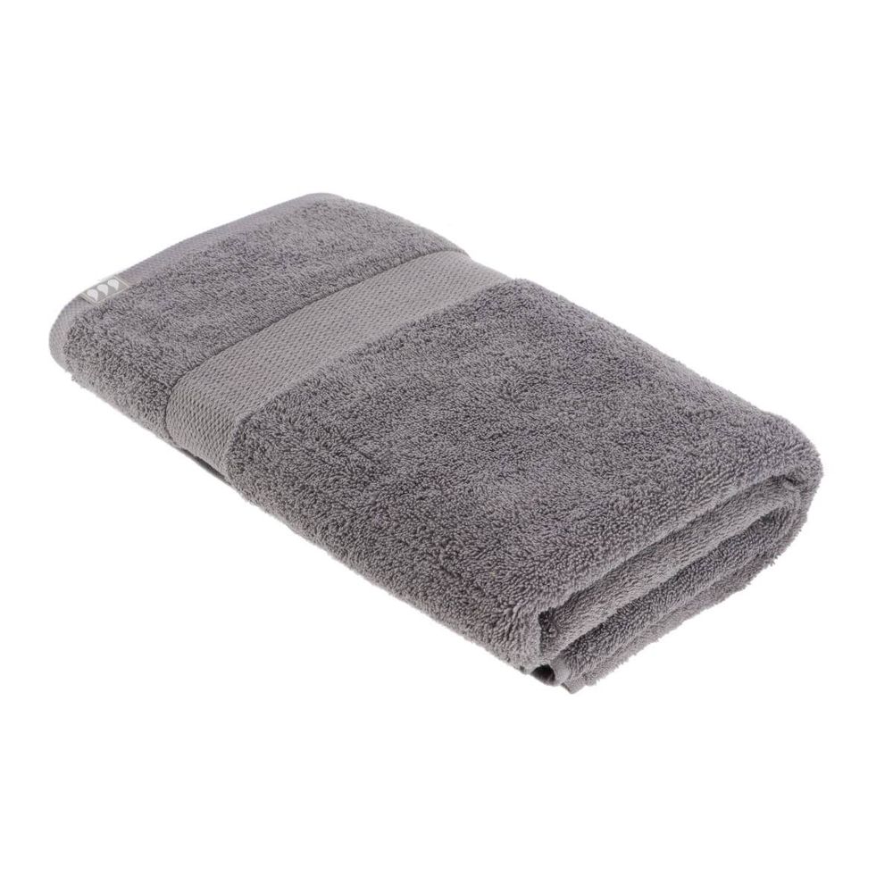 Serviette de bain 90x150 cm 100% coton - gris
