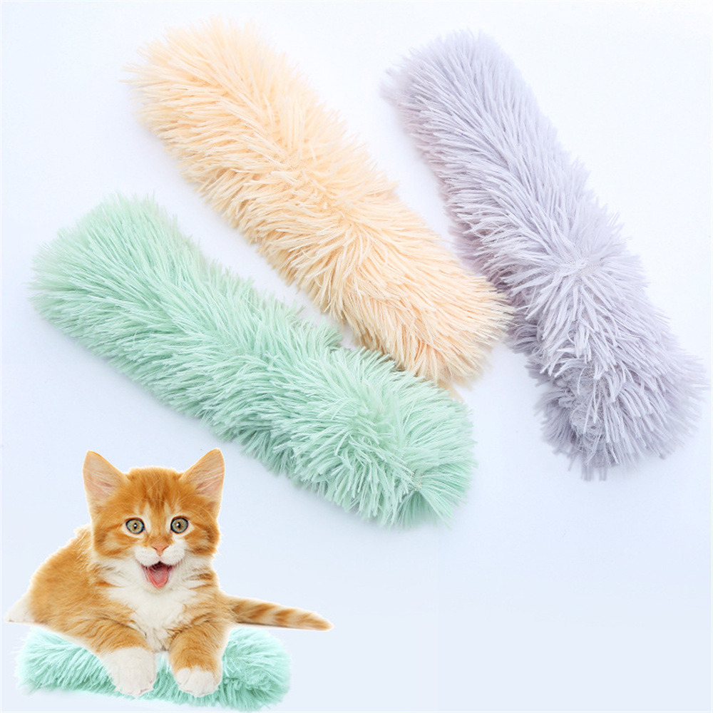 Dtopbuyage jouet interactif en peluche pour chat