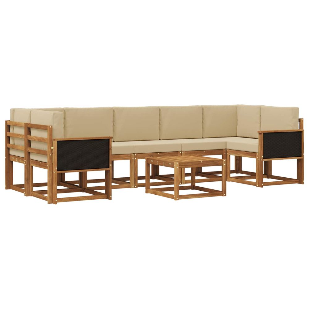 Ensemble de canapés d'extérieur 6 pc