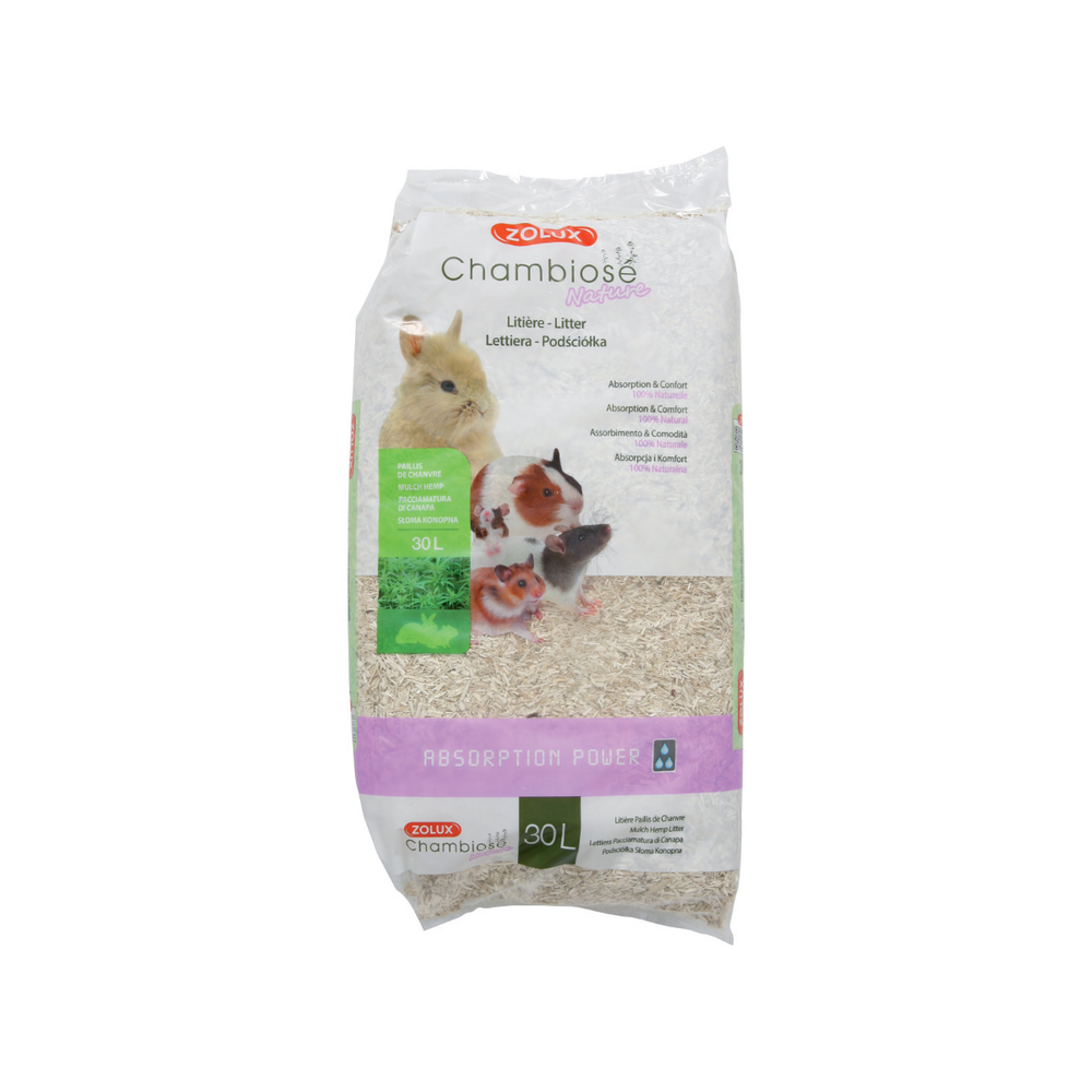 Litière végétale naturelle chambiose 30 litres