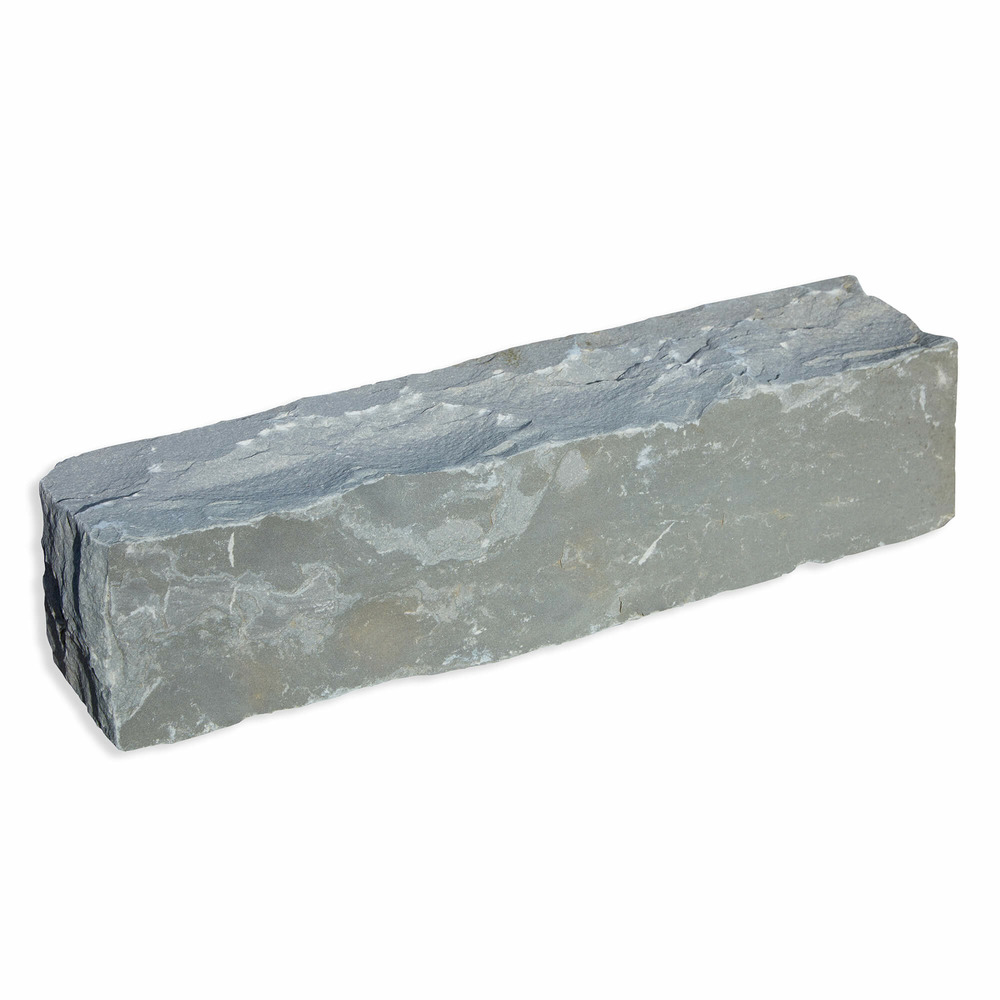 Bordure de jardin en pierre grès kandla gris h.12 x l.50 cm (lot de 30)