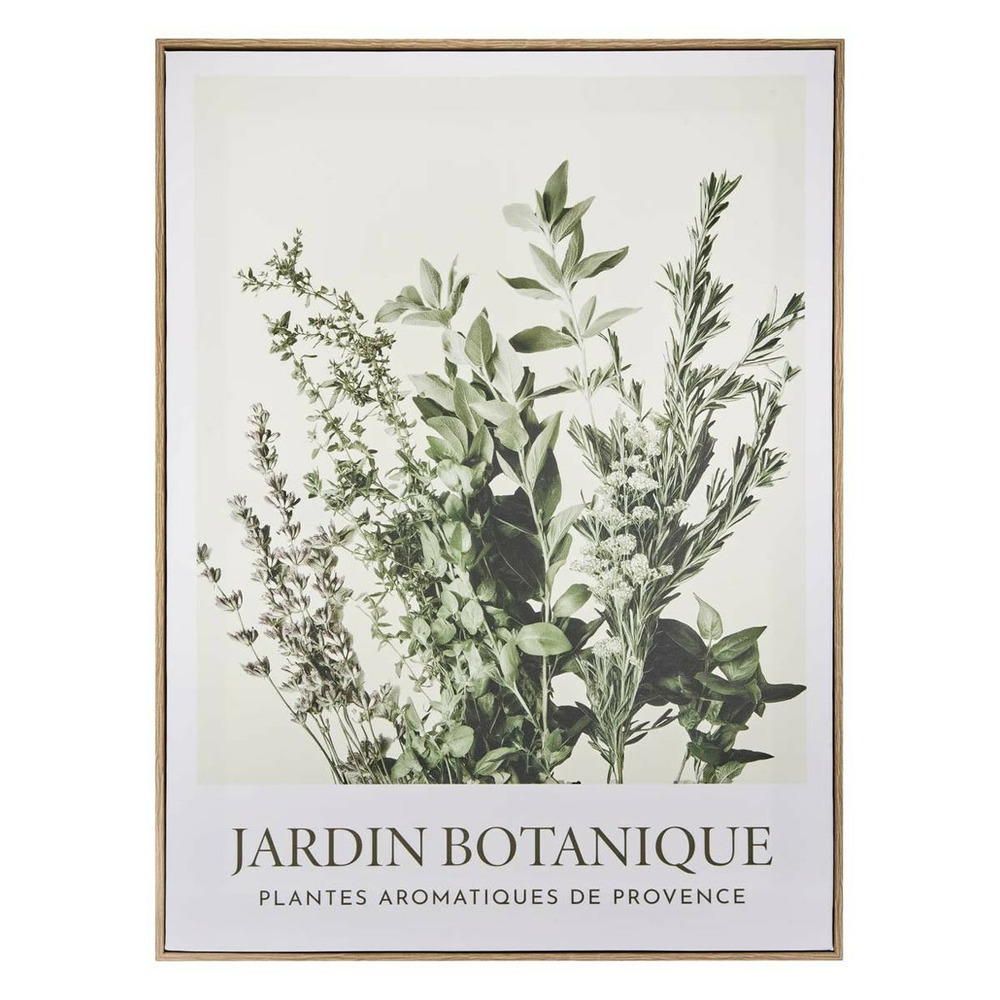 Toile imprimée jardin 