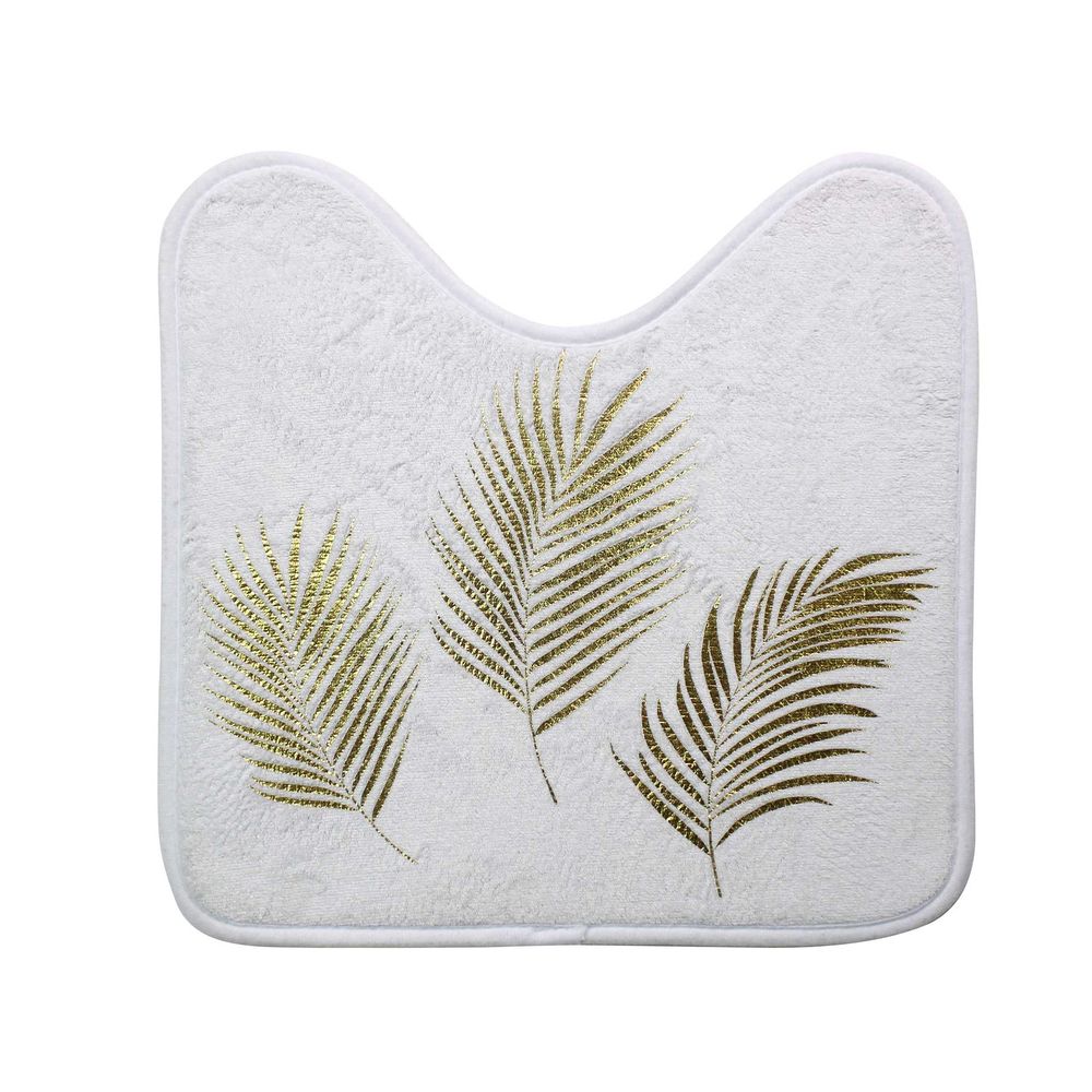Tapis contour de wc orbelles blanc