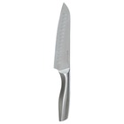 5five - couteau santoku inox "silver précision" lame 18cm