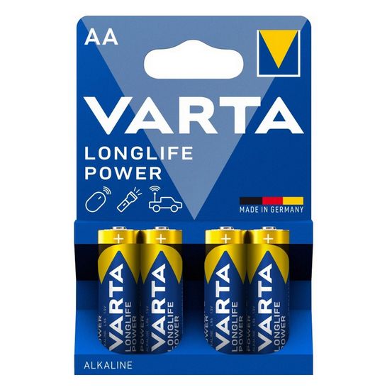 Lot de 4 piles type lr6 1.5 volts - 4906121414