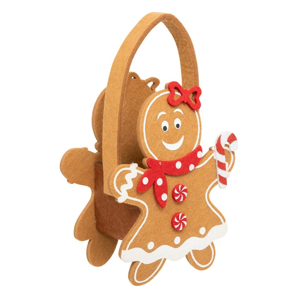 Panier feutrine pain epice h18