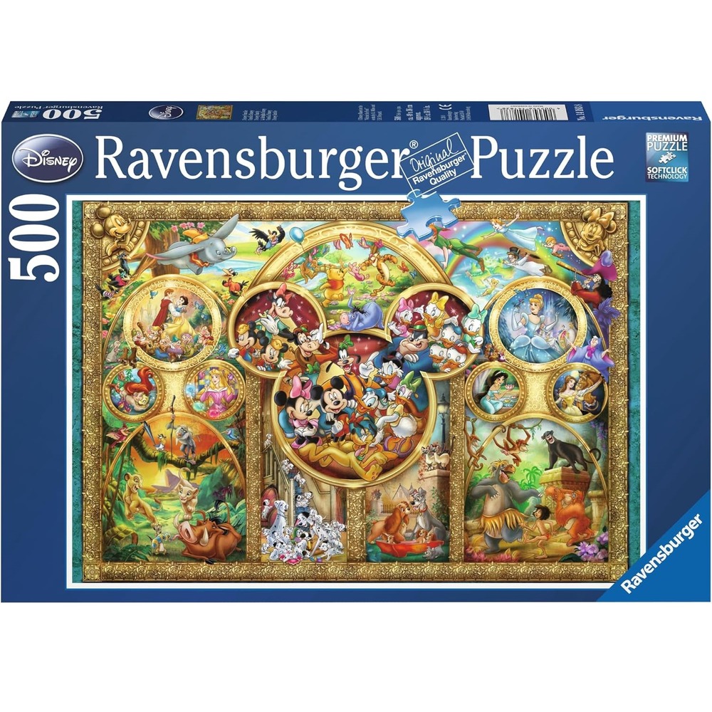 Puzzle famille disney 500 pcs