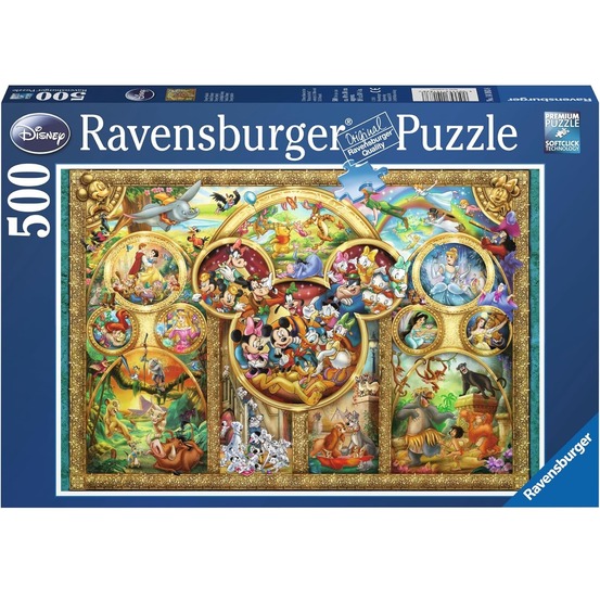 Puzzle famille disney 500 pcs